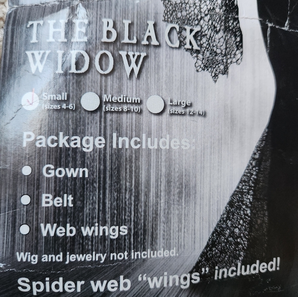 Black Widow Adult Costume with Wig - Picture 2 of 9